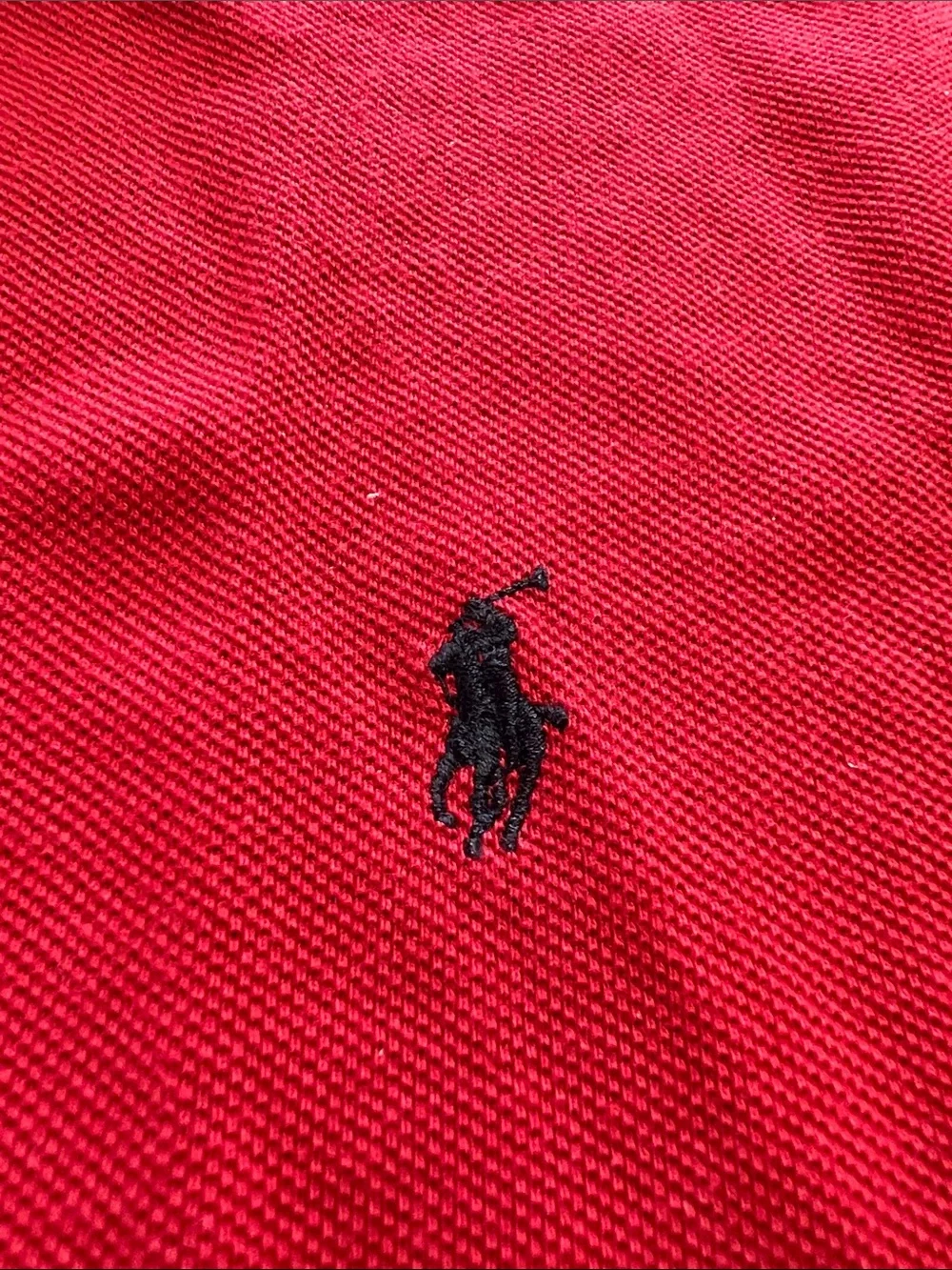Polo Ralph Lauren Red Polo Shirt Men’s XXL Cotton Short Sleeve Embroidered Pony